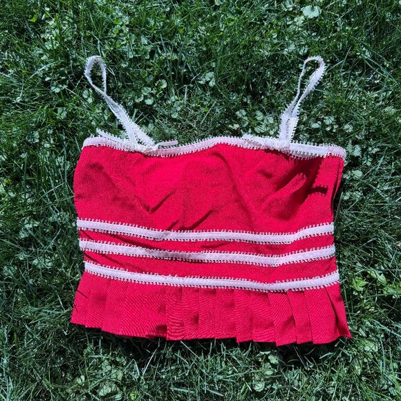 NWT Ruffle Bow Tank - Picture 1 of 5